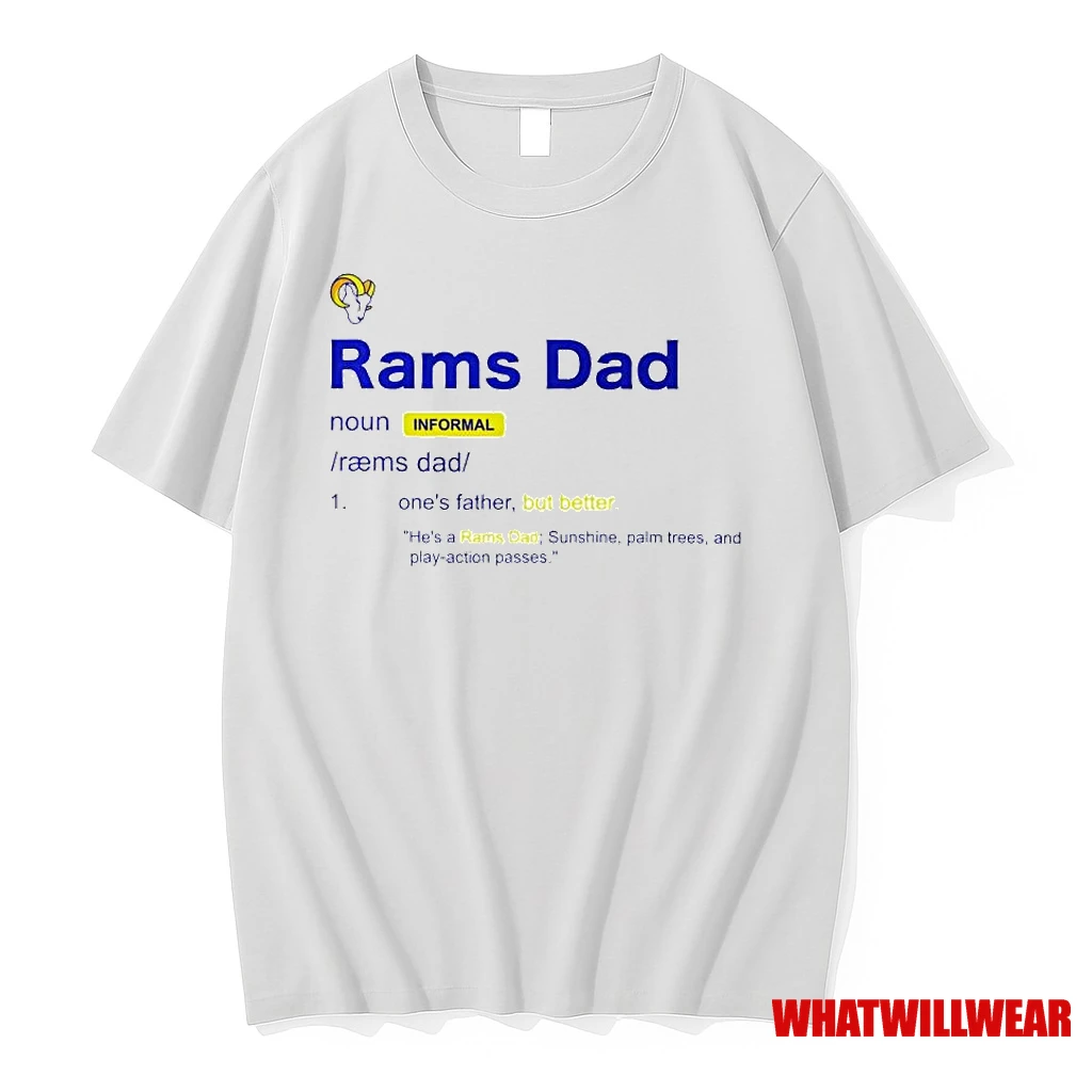 Los Angeles Rams Dad Definition Ornaments Shirts