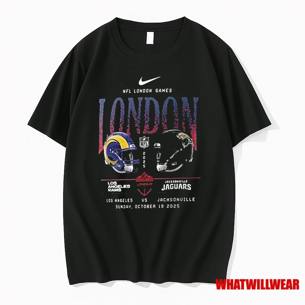 Los Angeles Rams Vs Jacksonville Jaguars International Games London 2025 Shirts