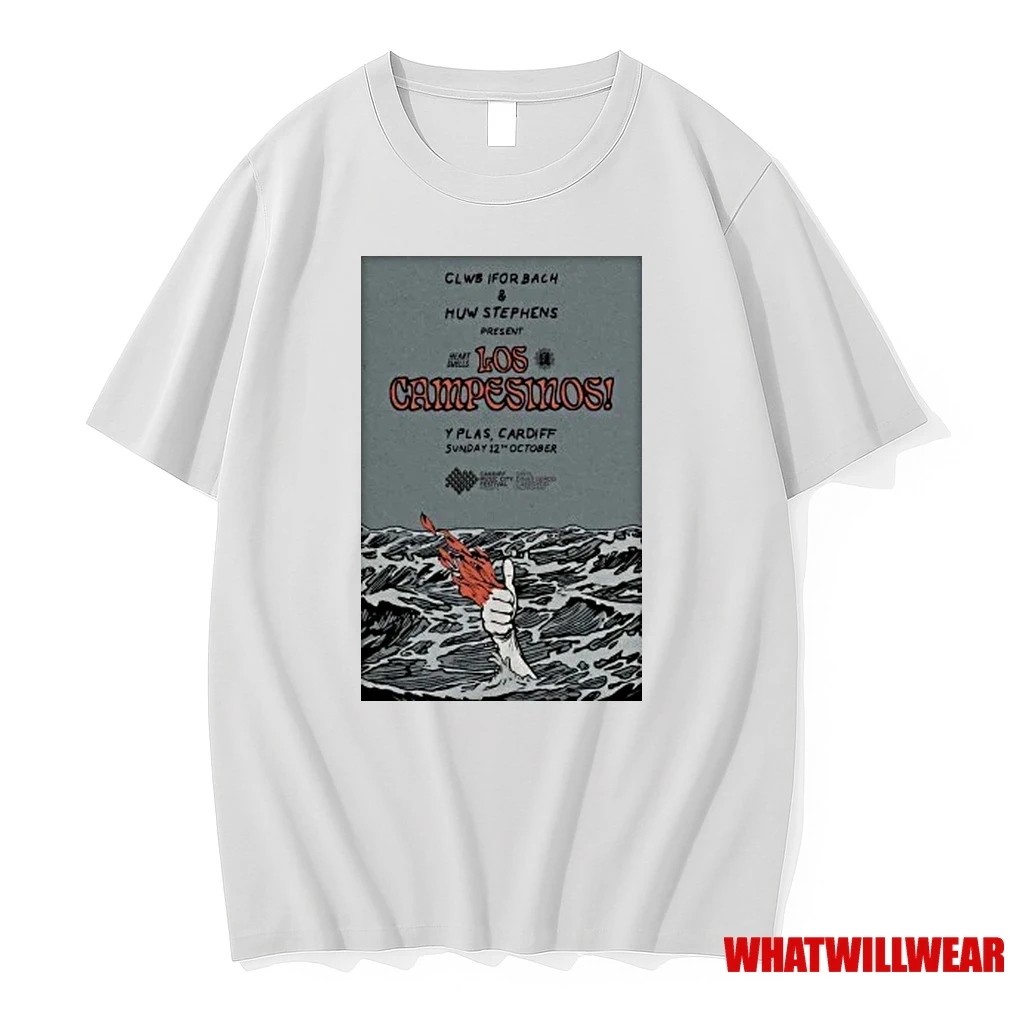 Los Campesinos Tour Cardiff Uk 10 12 2025 Shirts