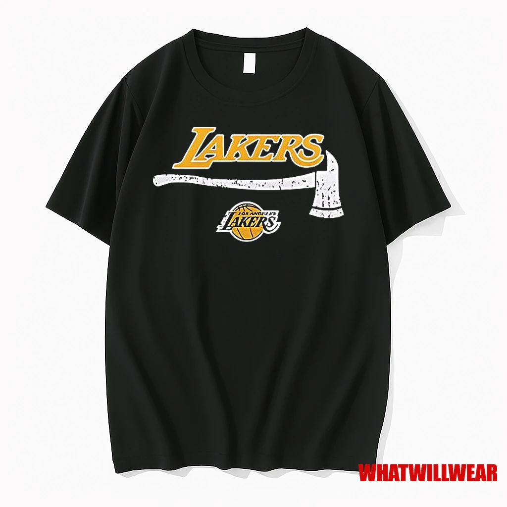 Los Angeles Lakers Firefighter Appreciation Fire Dept Always Ready Nba Shirts