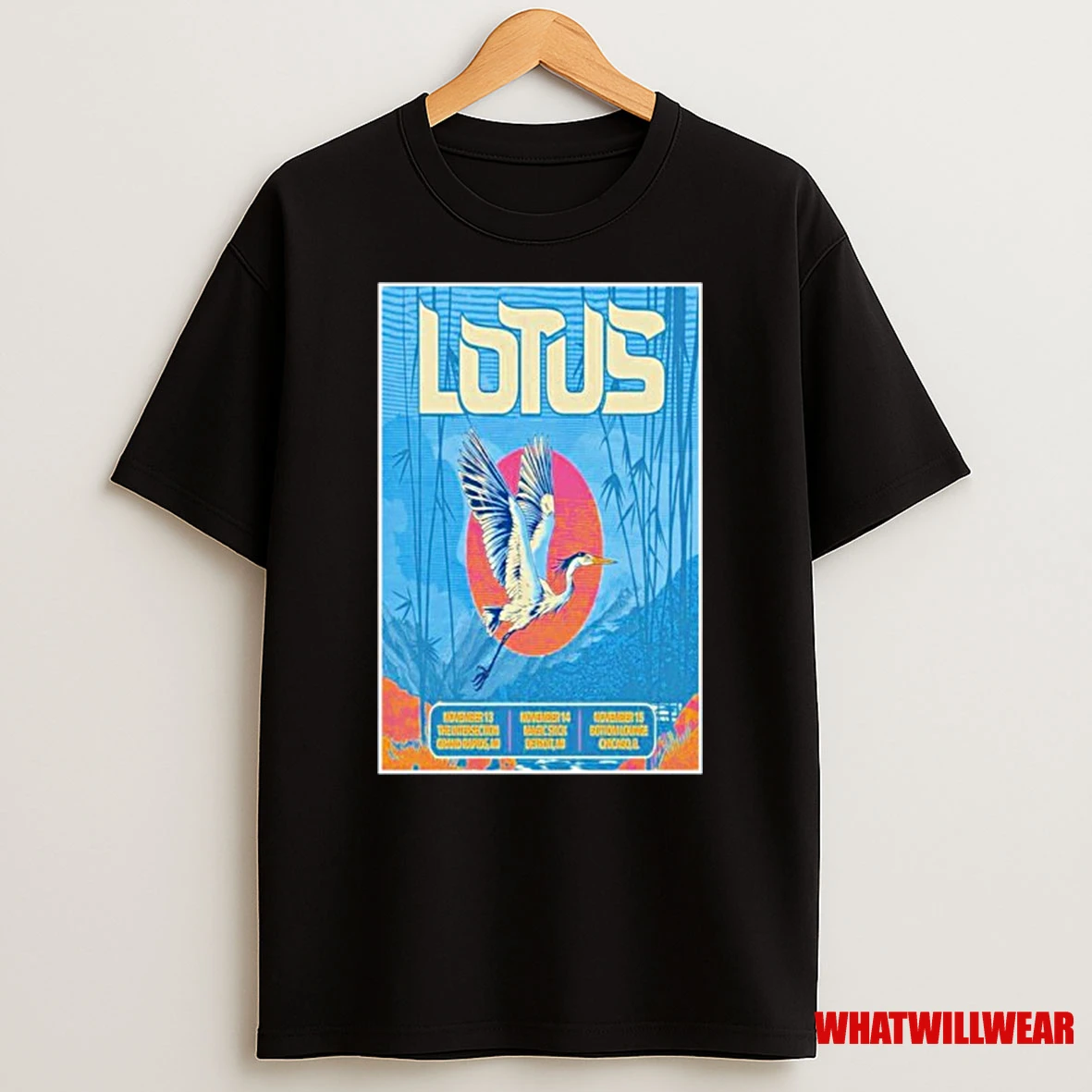 Lotus November 15 2025 Chicago Il Shirts