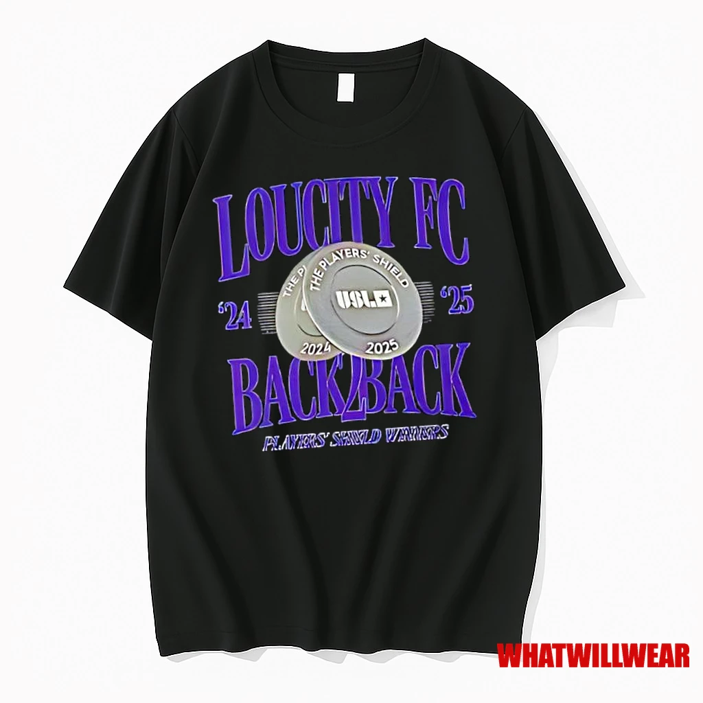 Loucity 2025 Players Shield B2b Champion Logo Shirts