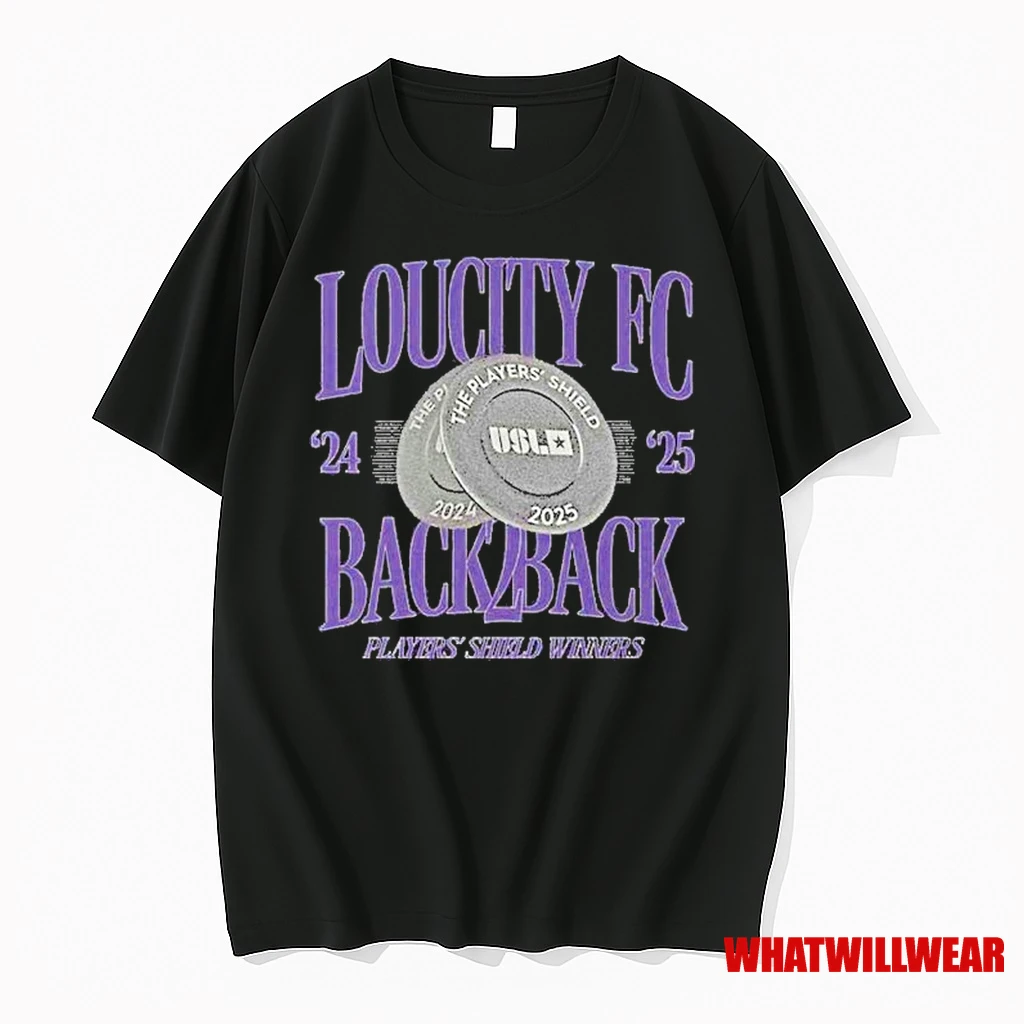 Loucity Fc 2024 2025 Back 2 Back Players Shield Winners Shirts