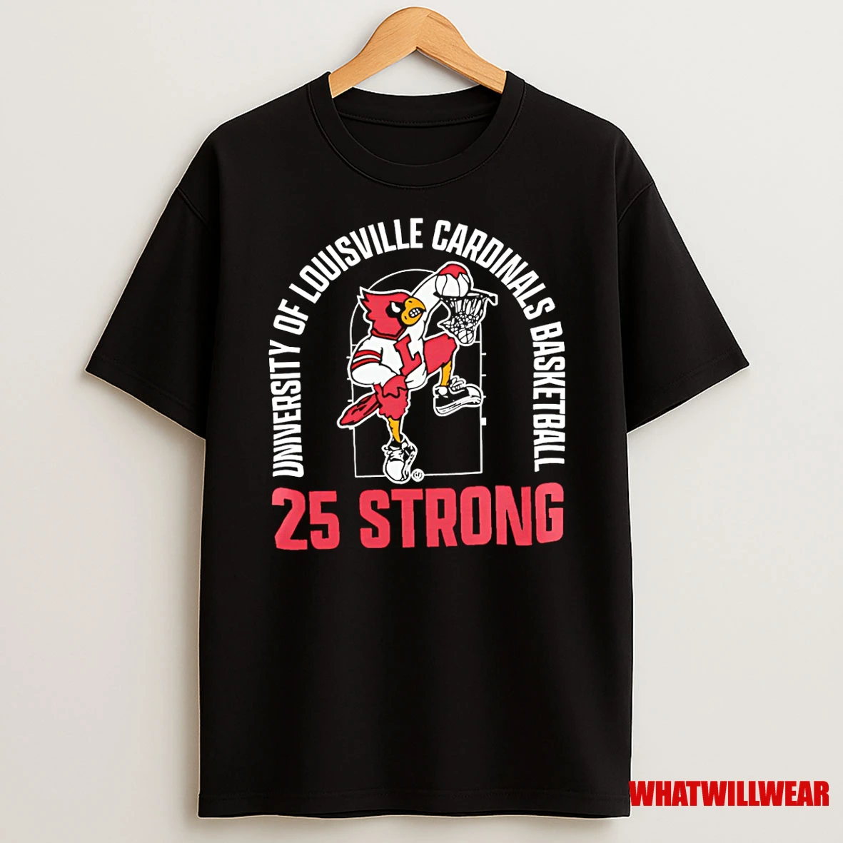 Louisville Cardinals Mens Basketball 25 Strong Shirts