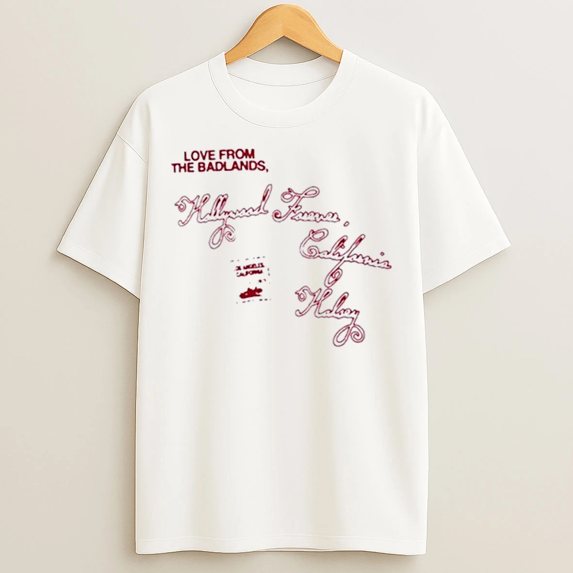 Love From The Badlands Halsey 2025 La Show T Shirts