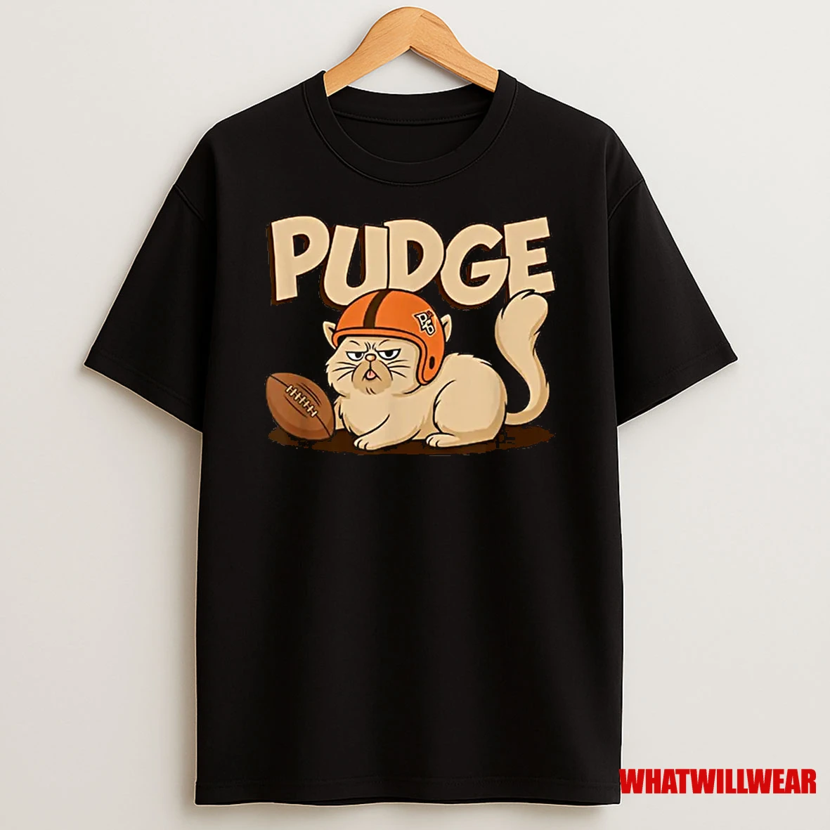 Love Tee Design Pudge The Cat Shirts