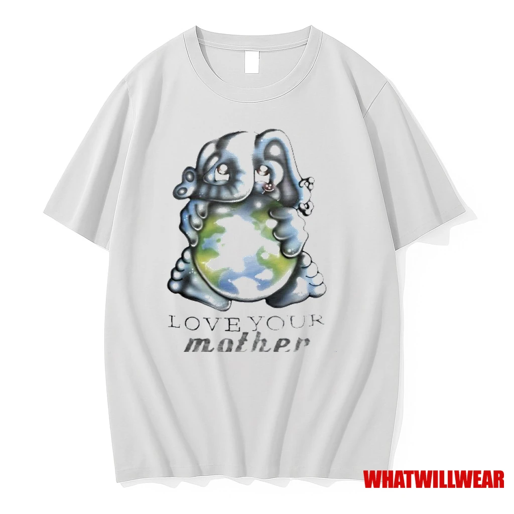Love Your Mother Elephant Hug Earth Shirts