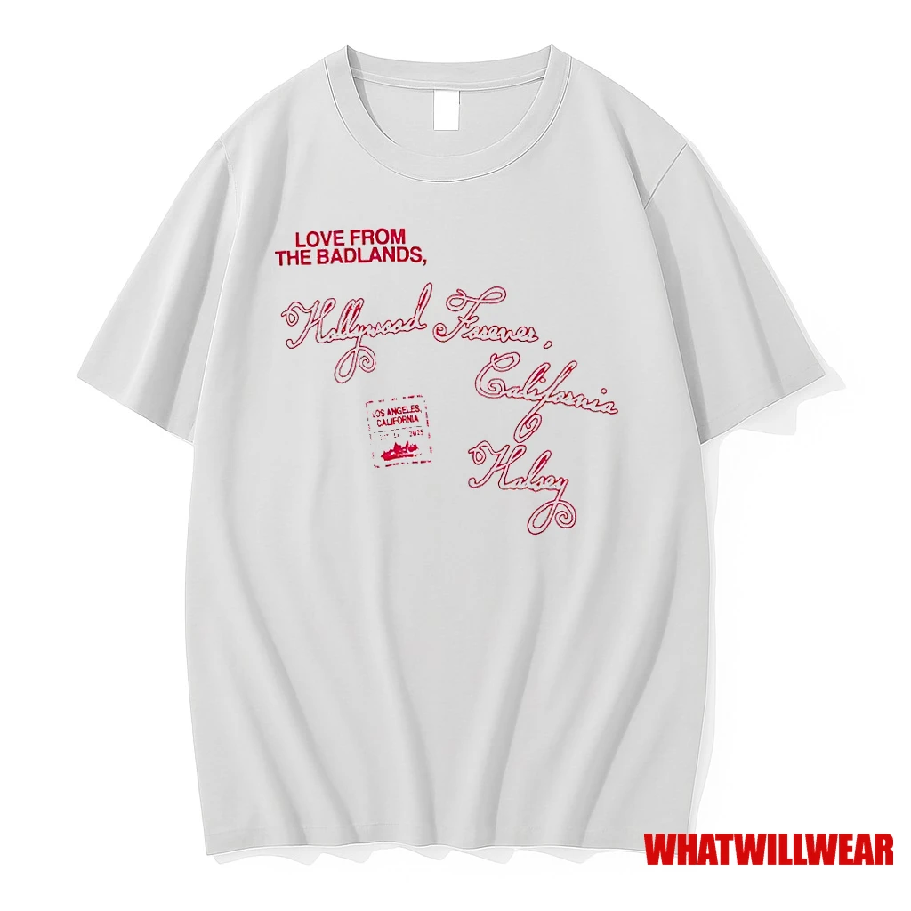 Love From Badlands Hollywood Forever California Halsey Shirts