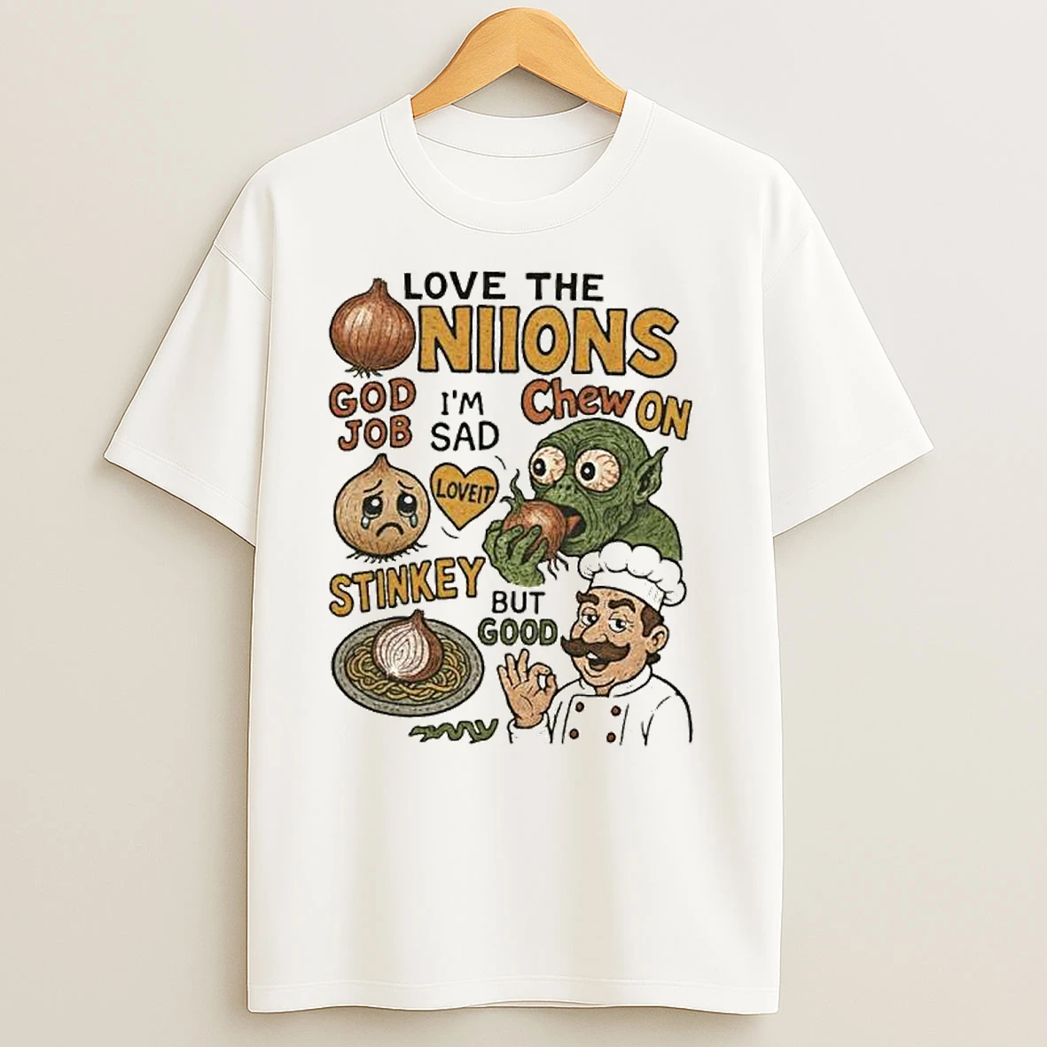 Love The Niions God Job Im Sad Chew On Loveit Stinkey But Good Ornaments T Shirts
