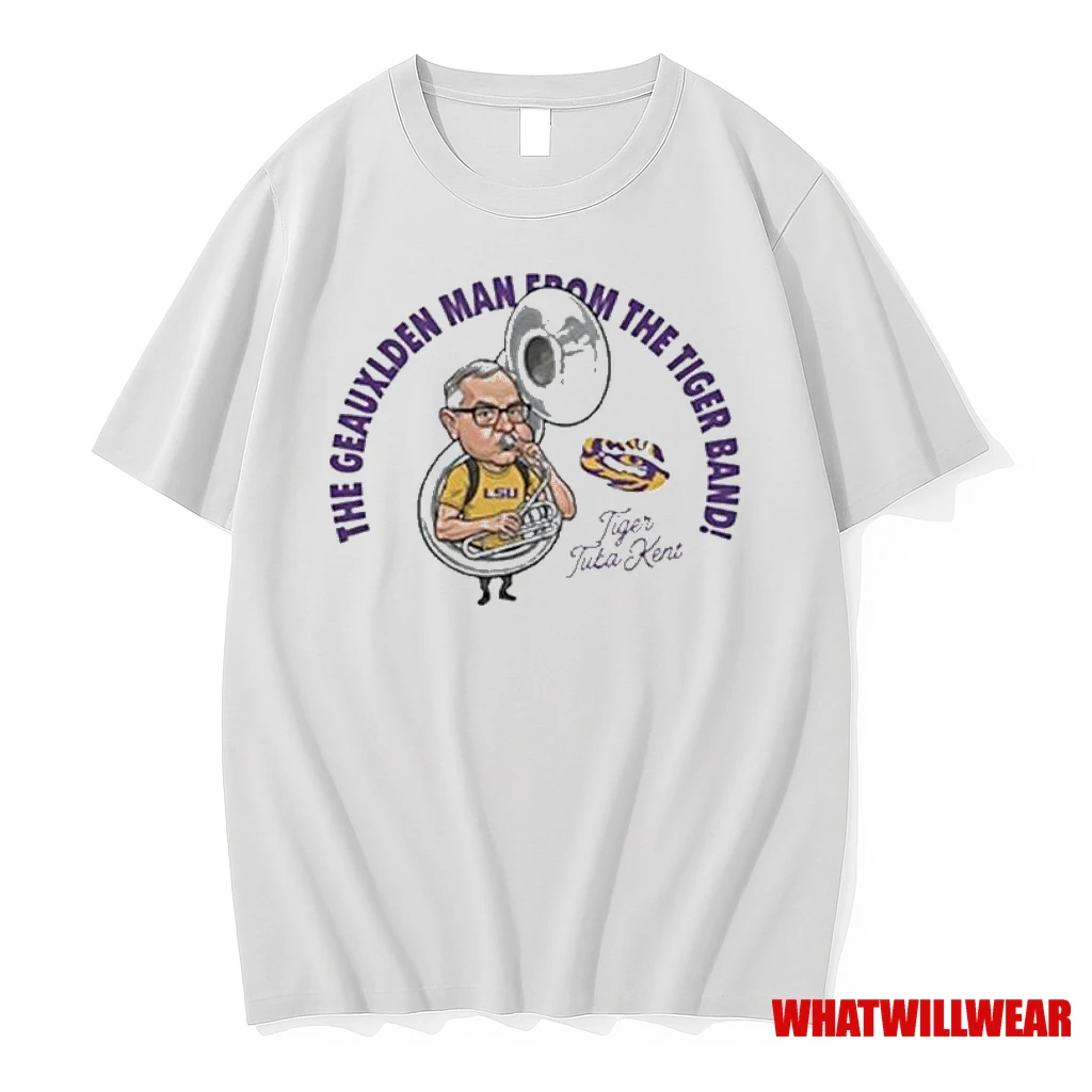 Lsu Tigers Kent Broussard Caricature Shirts
