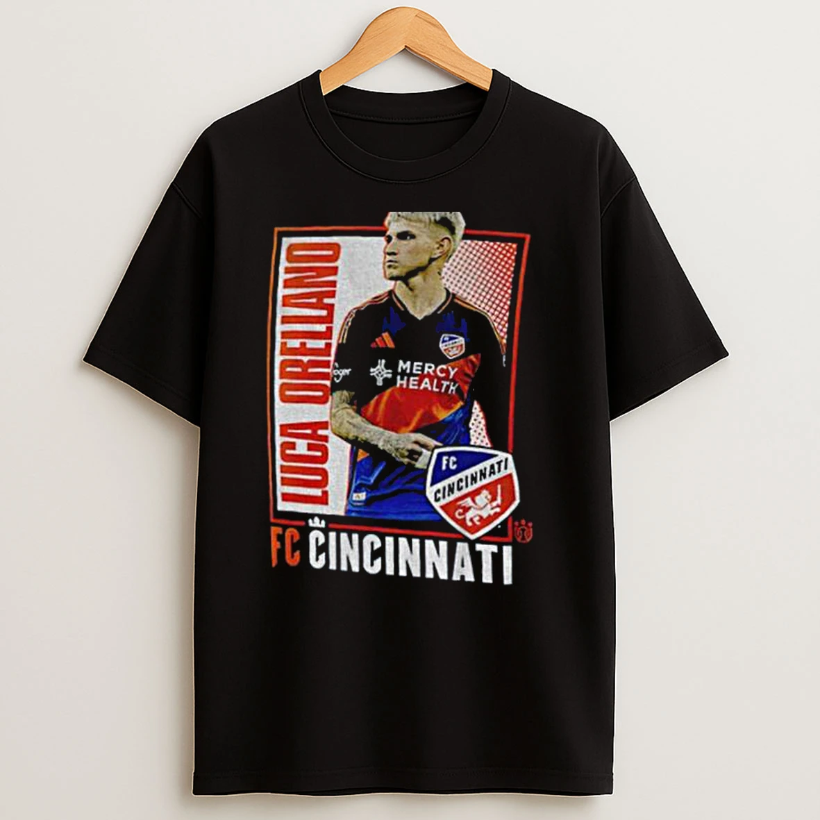Luca Orellano Fc Cincinnati Major League Soccer Logo Shirt0 Shirts