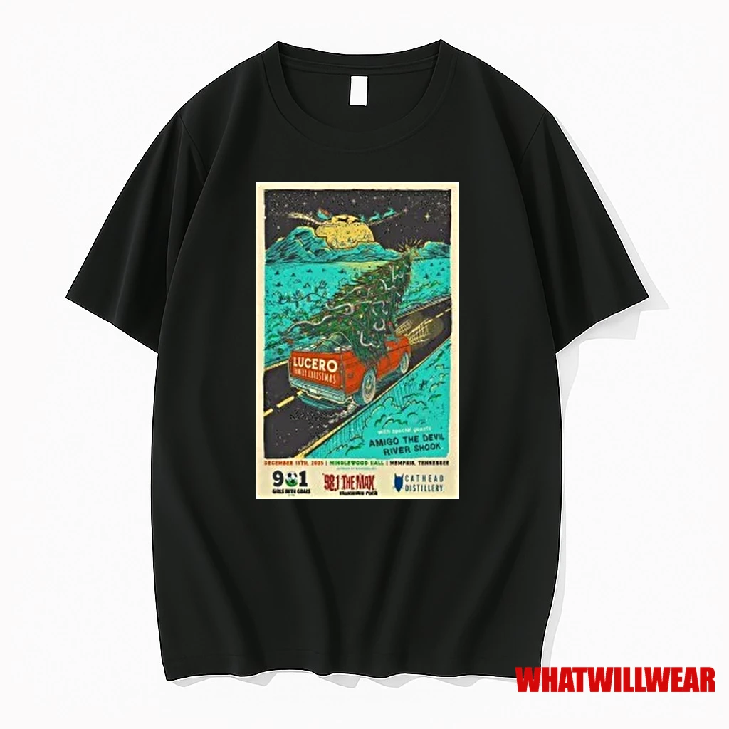 Lucero Tour Memphis Tn 2025 Shirts