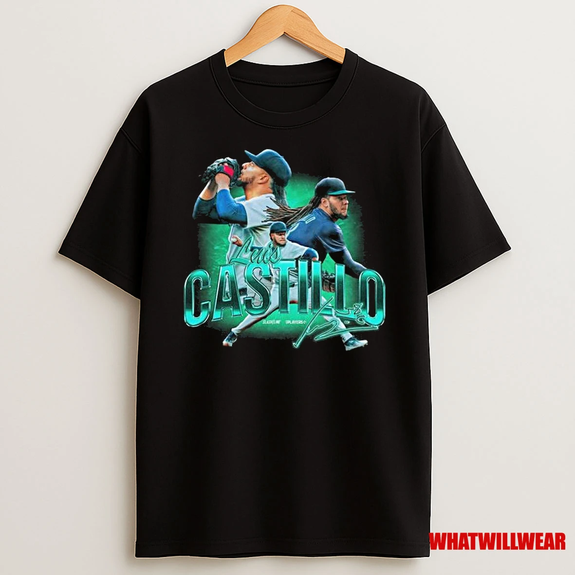 Luis Castillo Seattle Mariners Signature 2025 Shirts