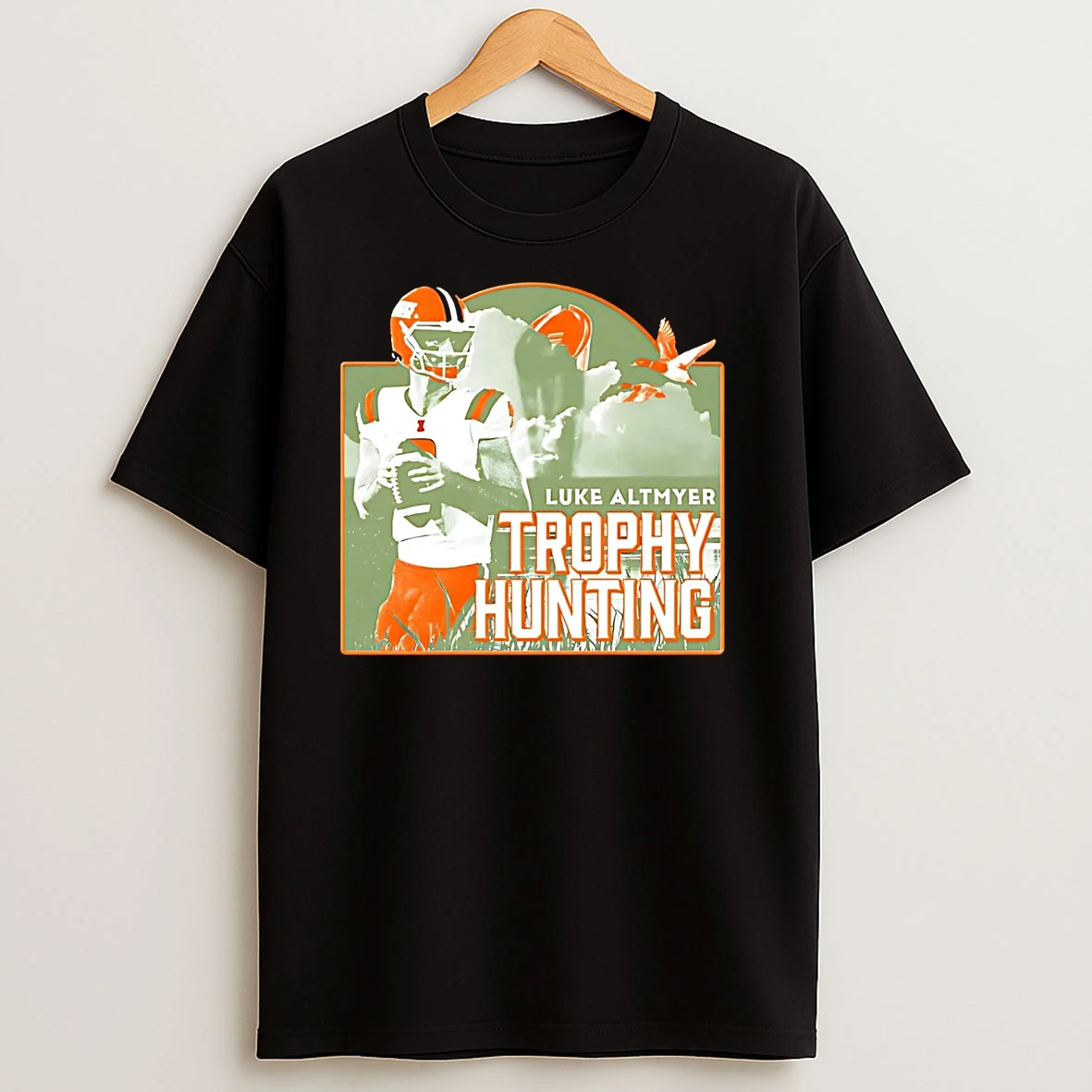 Luke Altmyer Trophy Hunting Illinois Fighting Illini T Shirts