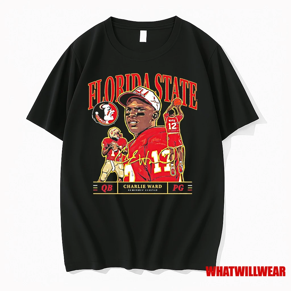 Luke Loucks Florida State Charlie Ward Vintage Shirts