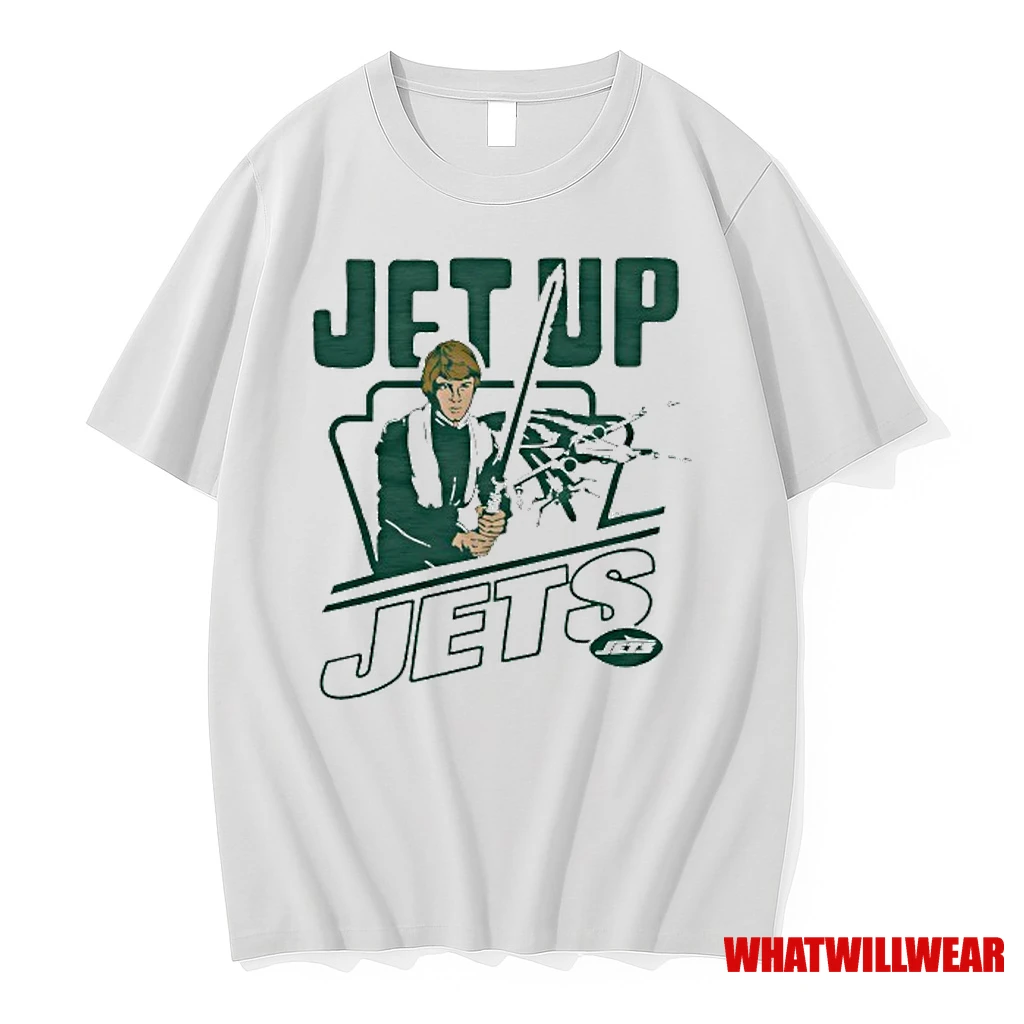 Luke Skywalker X New York Jets Football Jet Up Shirts