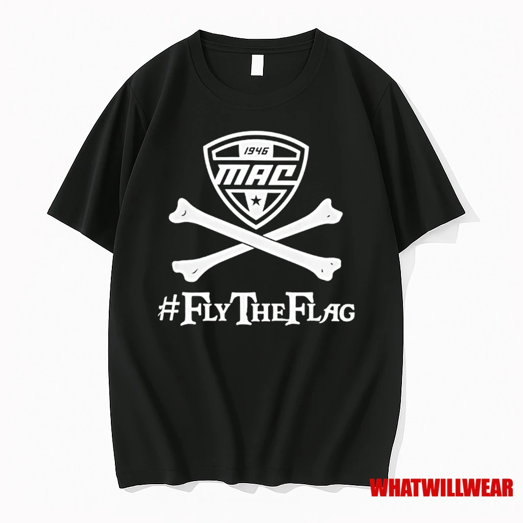 Mac Jolly Roger Logo Fly The Flag Shirts