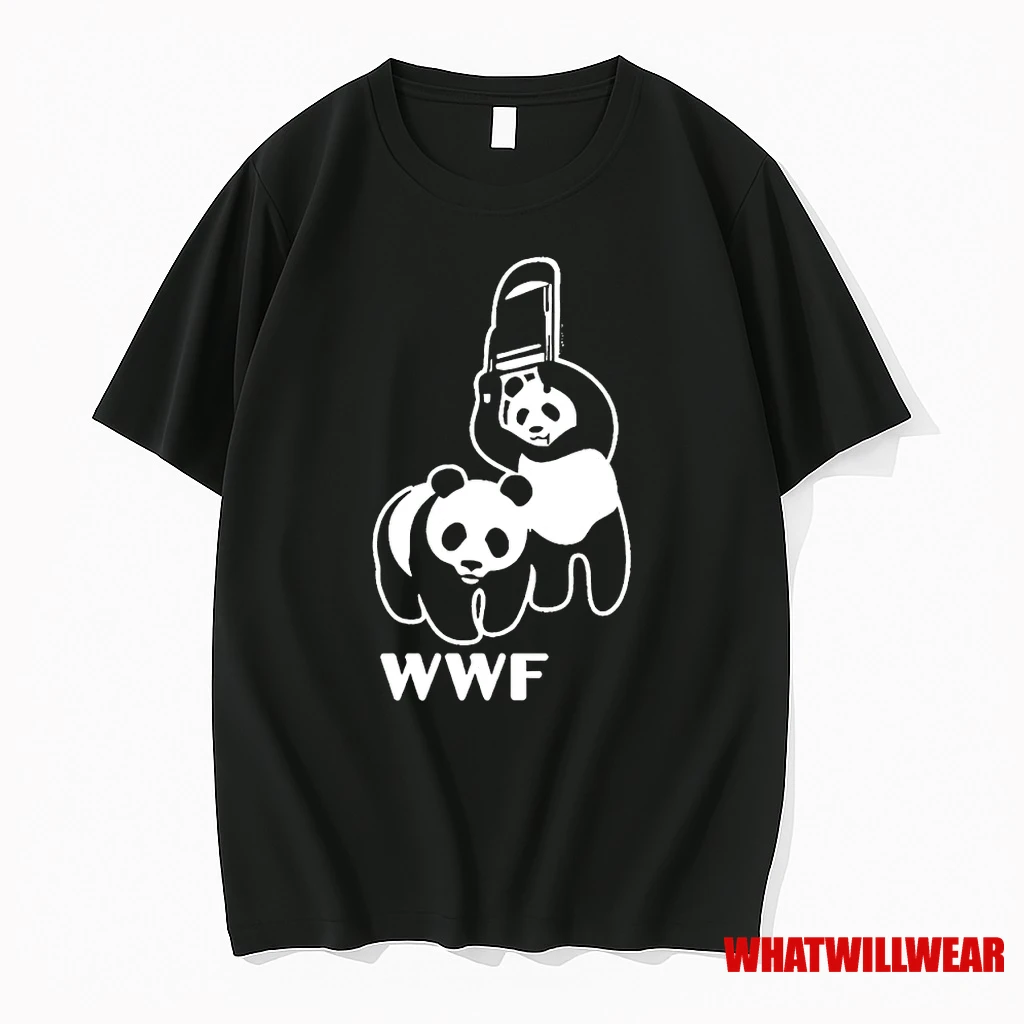 Mma Wrestling Panda Wwf Shirts