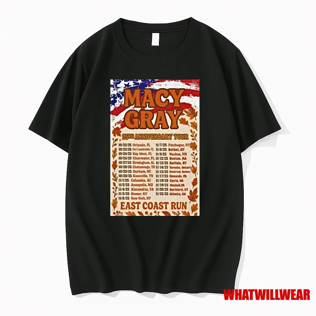 Macy Gray 25th Anniversary Tour 2025 Shirts