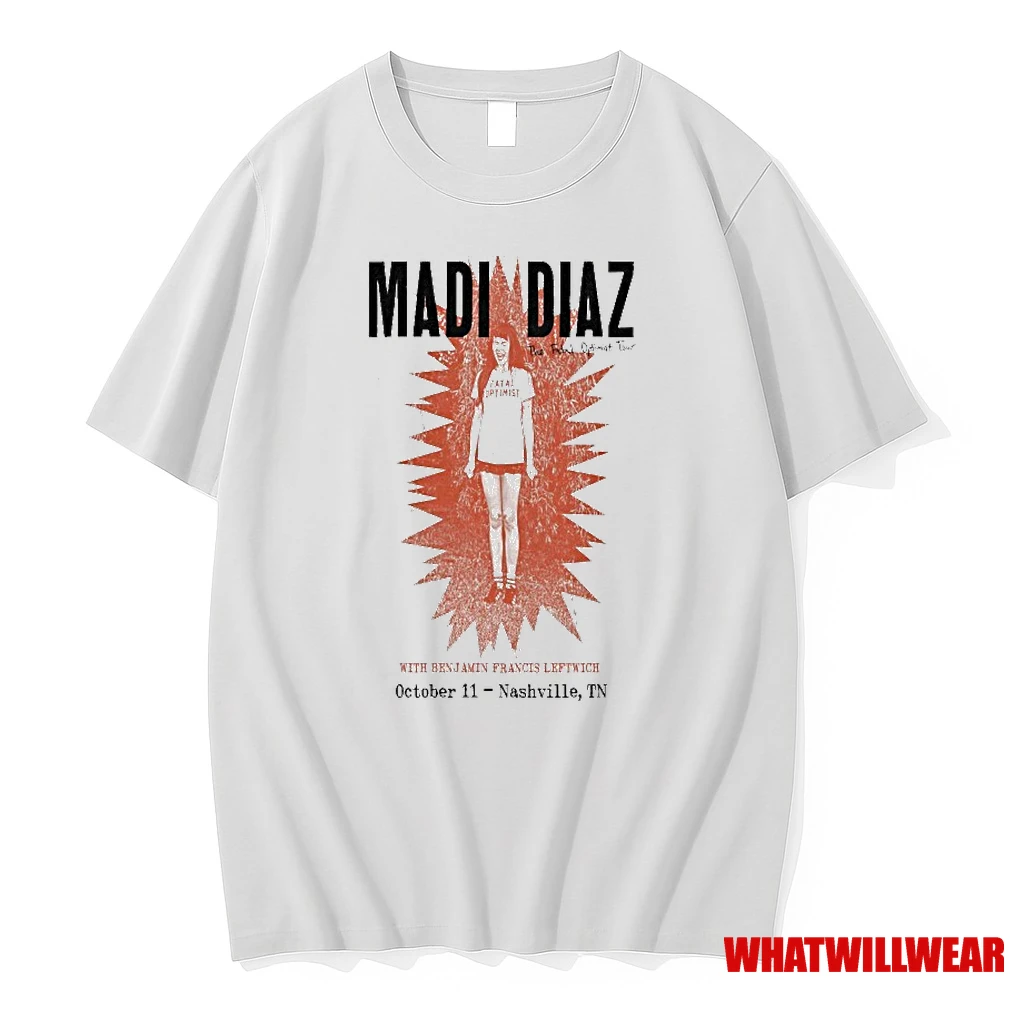 Madi Diaz Oct 11 2025 Nashville Tour Shirts