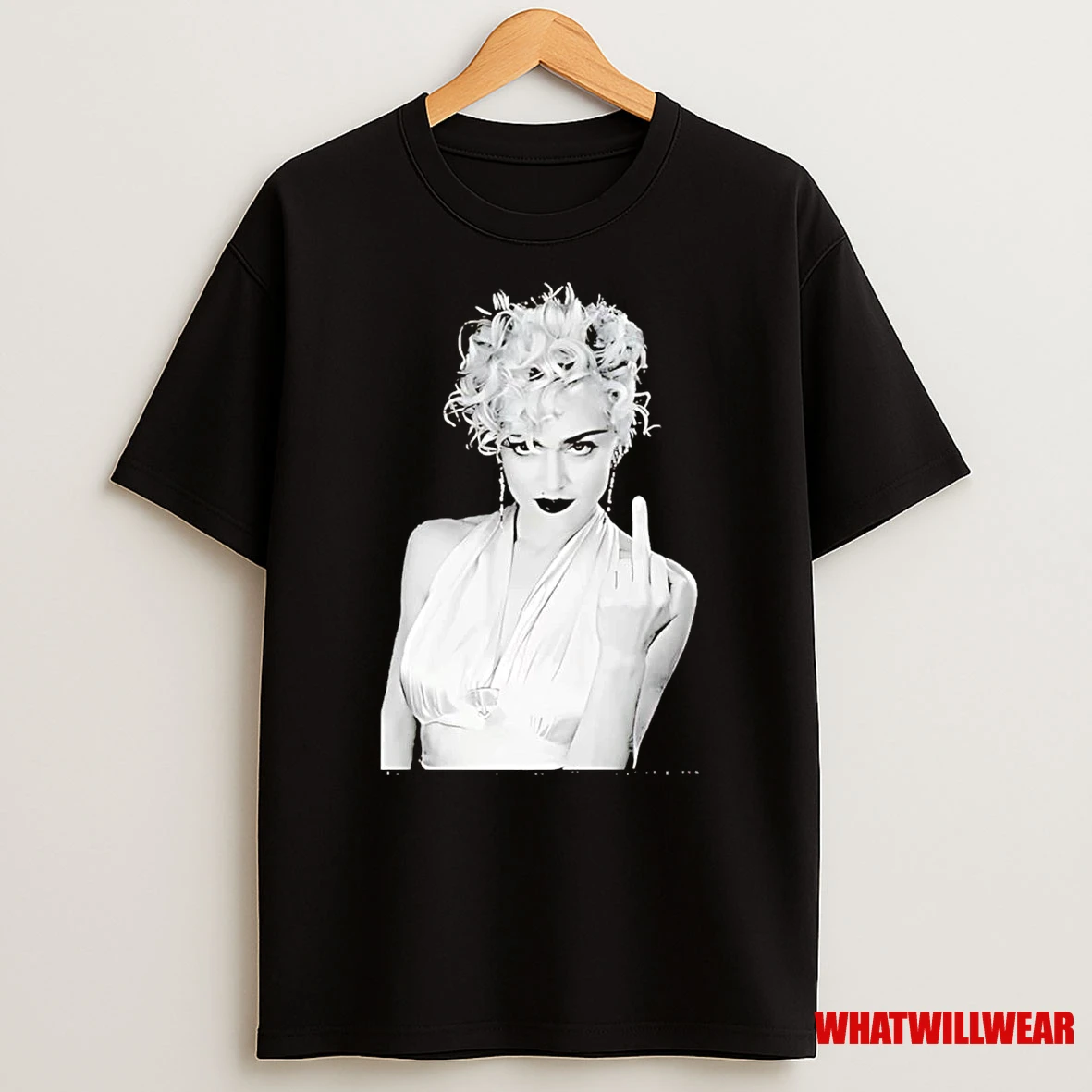 Madonna Middle Finger Shirts