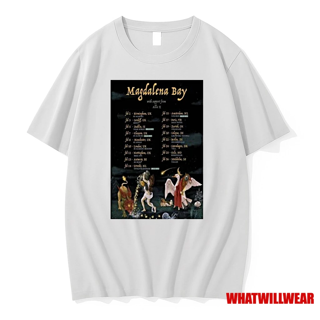 Magdalena Bay Euro Feb 2026 Show Shirts