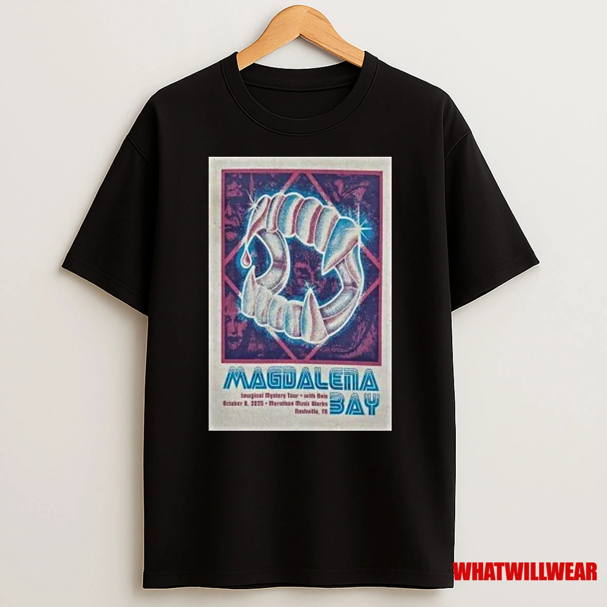 Magdalena Bay Oct 8 2025 Marathon Music Works Nashville Shirts
