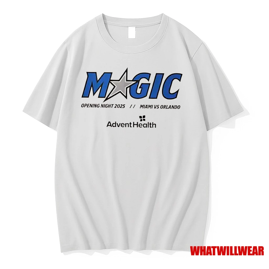 Magic Open The 2025 Miami Vs Orlando Adventhealth Shirts