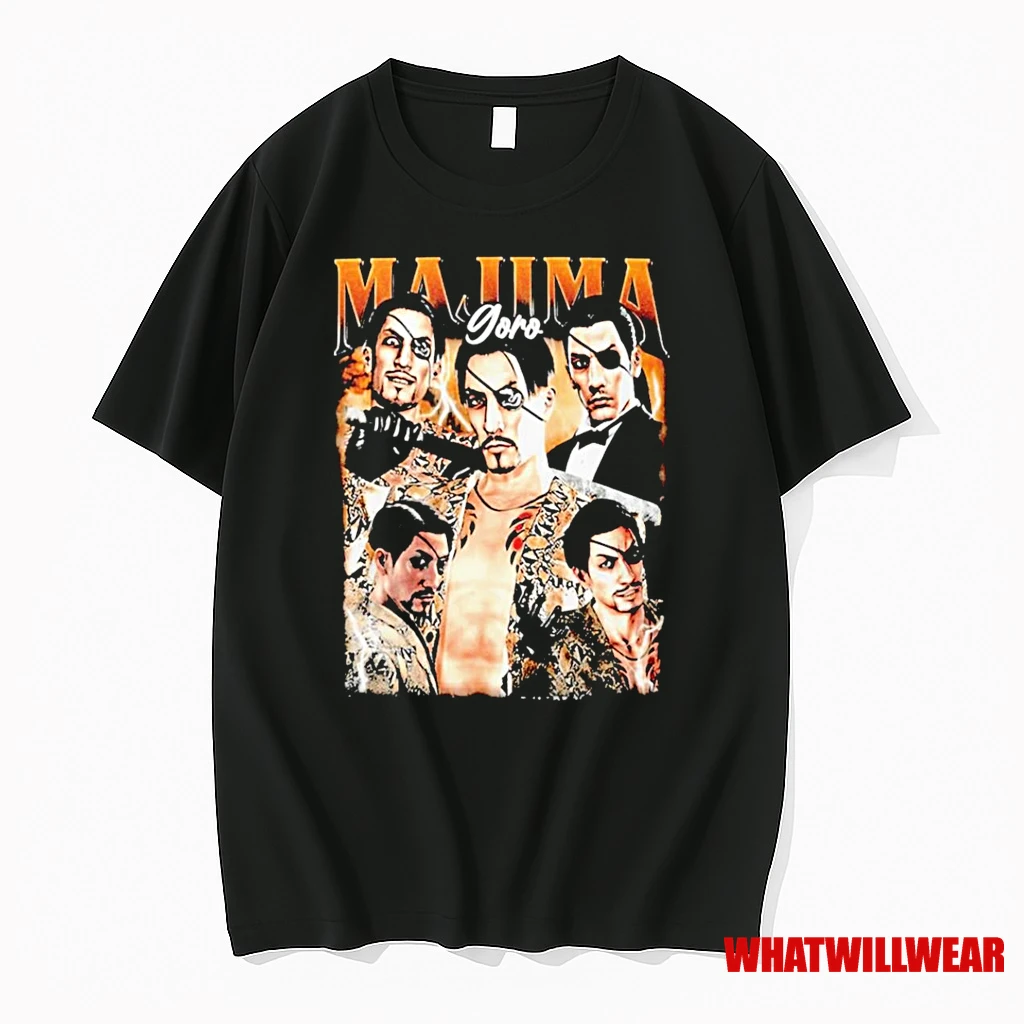Majima Goro Picture Collage Shirts