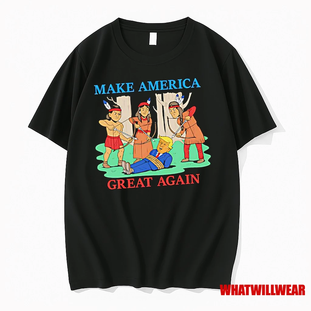 Make America Great Again Trump Native American Shirts