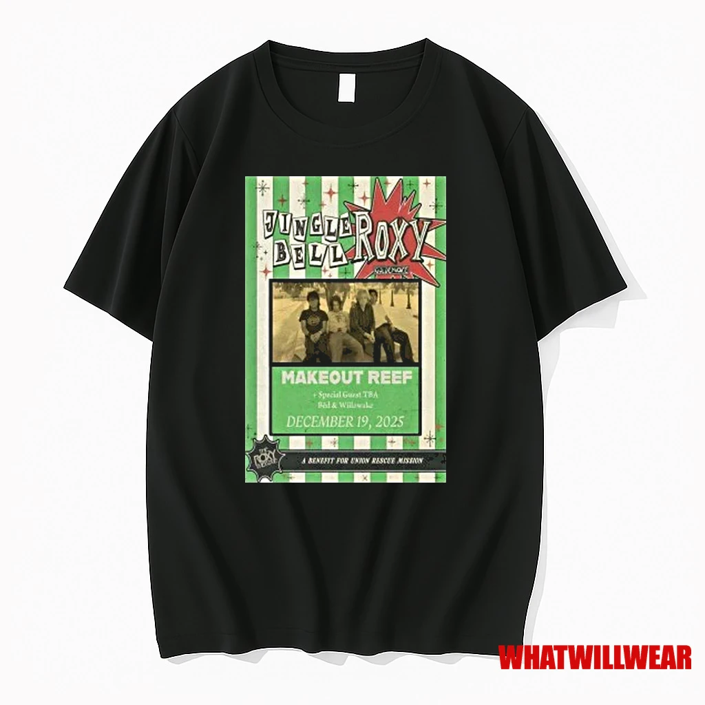 Makeout Reef Dec 19 2025 The Roxy Theatre Tour Shirts