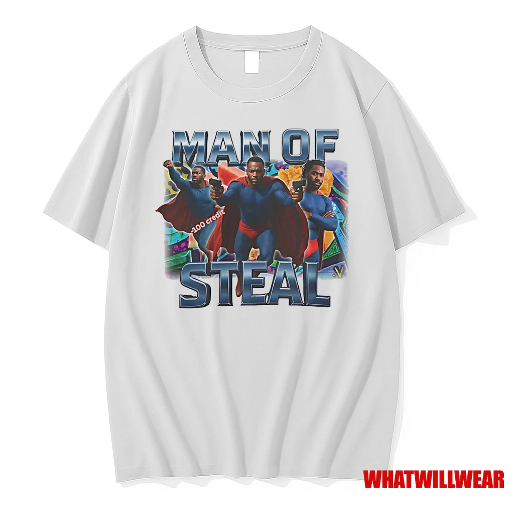 Man Of Steel Superman Cosplay Graphic Shirts