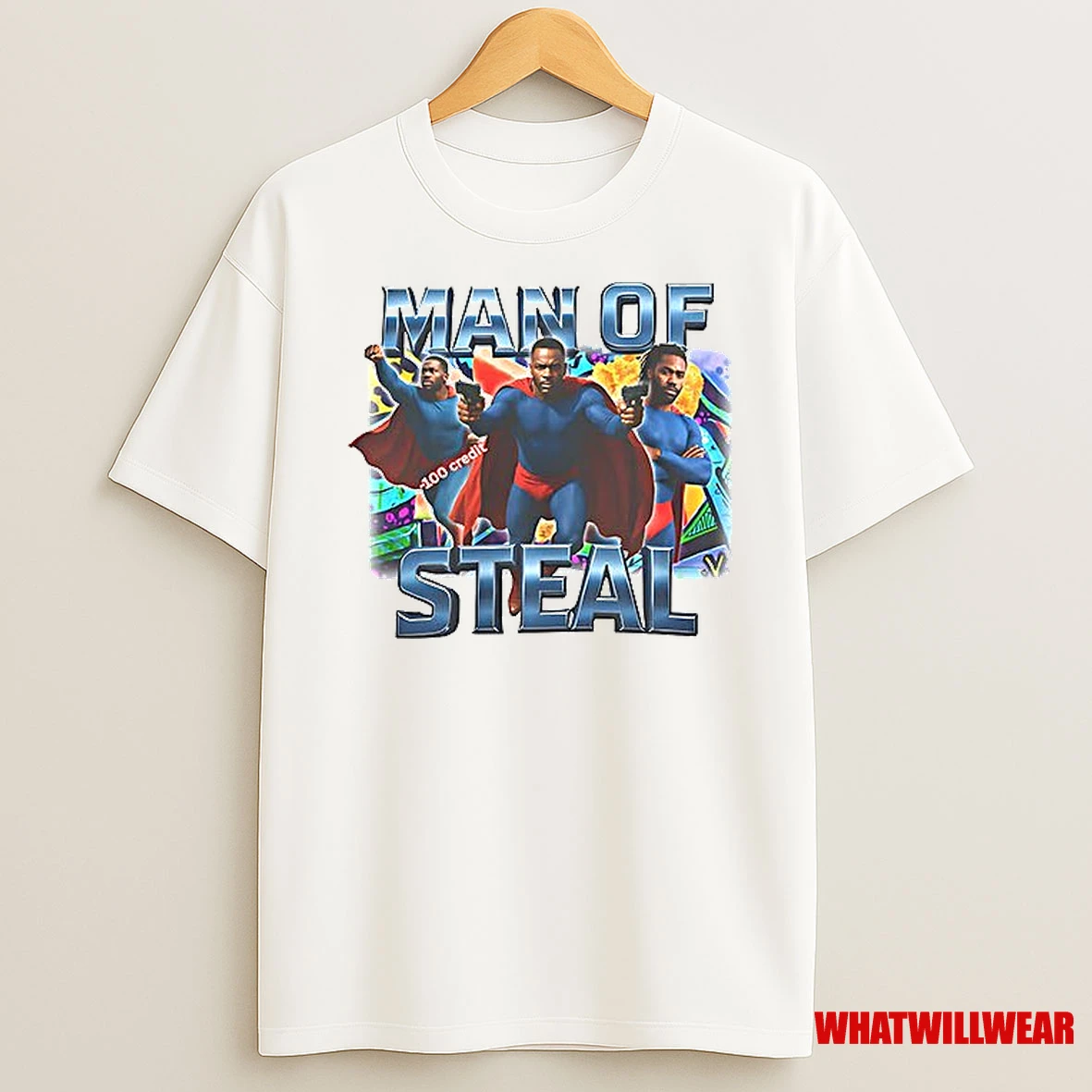 Man Of Steal 100 Credit Shirts