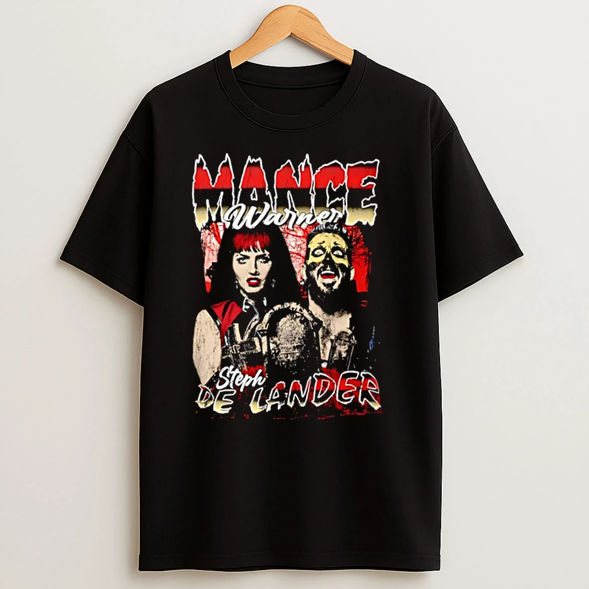 Mance Warner Steph De Lander Zombified Graphic T Shirts