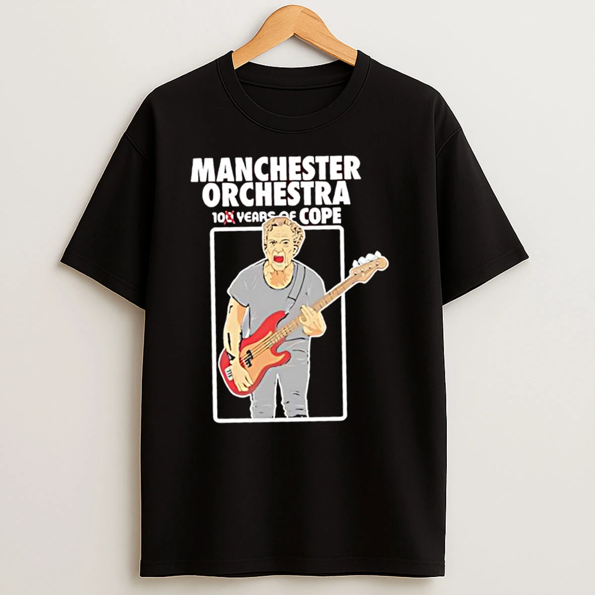 Manchester Orchestra 100 Years Of Album Cope T Shirts