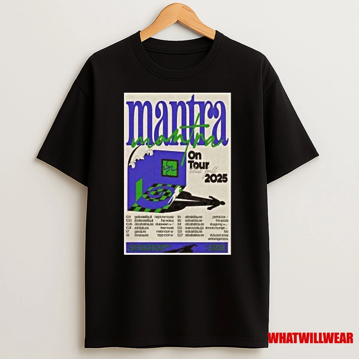 Mantra Band On Tour Fall 2025 Shirts