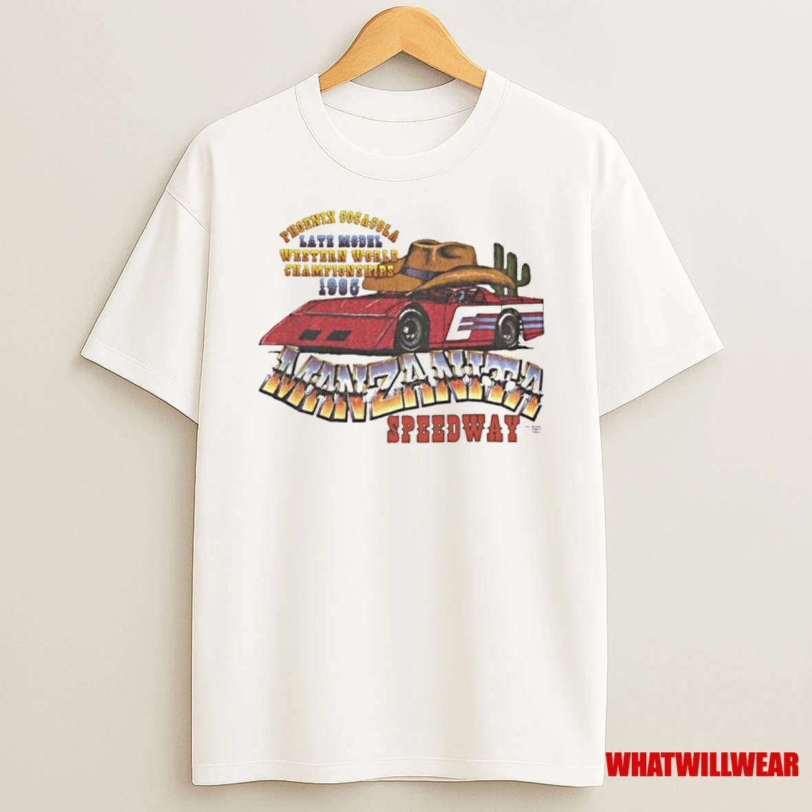 Manzanita Speedway Phoenix Cocacola Late Model Western World Championships 1985 Shirts