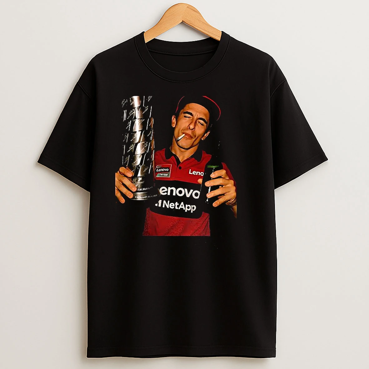 Marc Marquez Gp Champion Smoking T Shirts