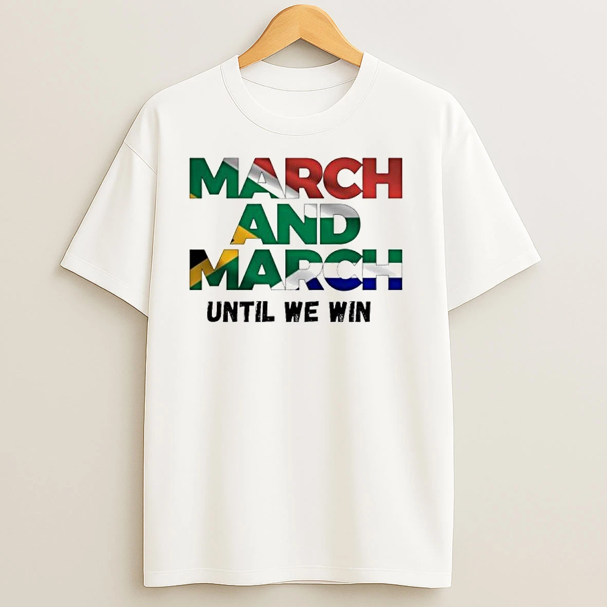 March And March Until We Win Ornaments T Shirts