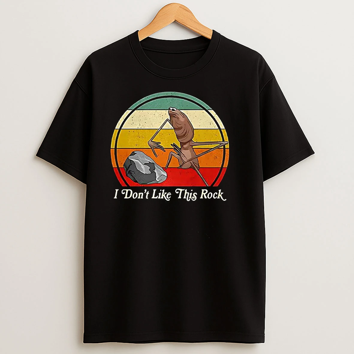 Marcus The Worm I Dont Like This Rock Meme Vintage T Shirts