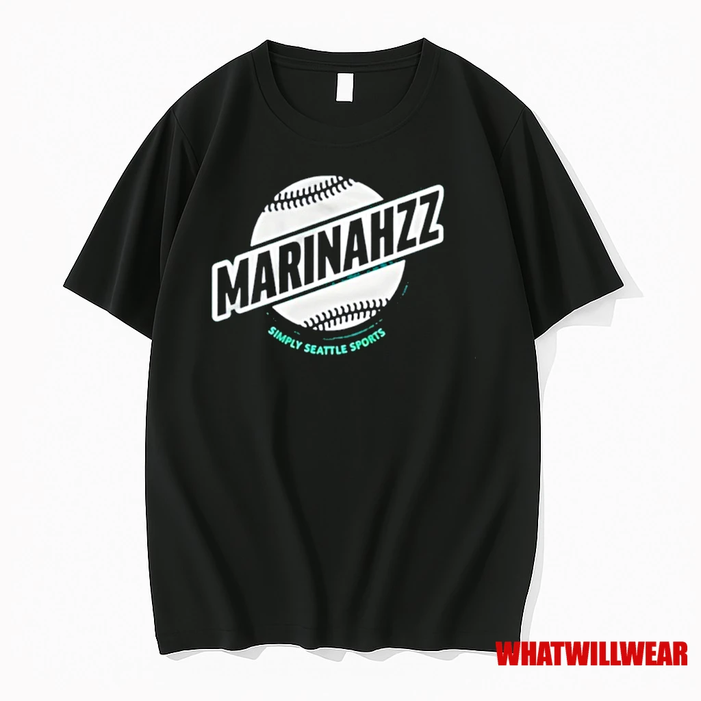Marinahzz Simply Seattle Mariners Sports Shirts