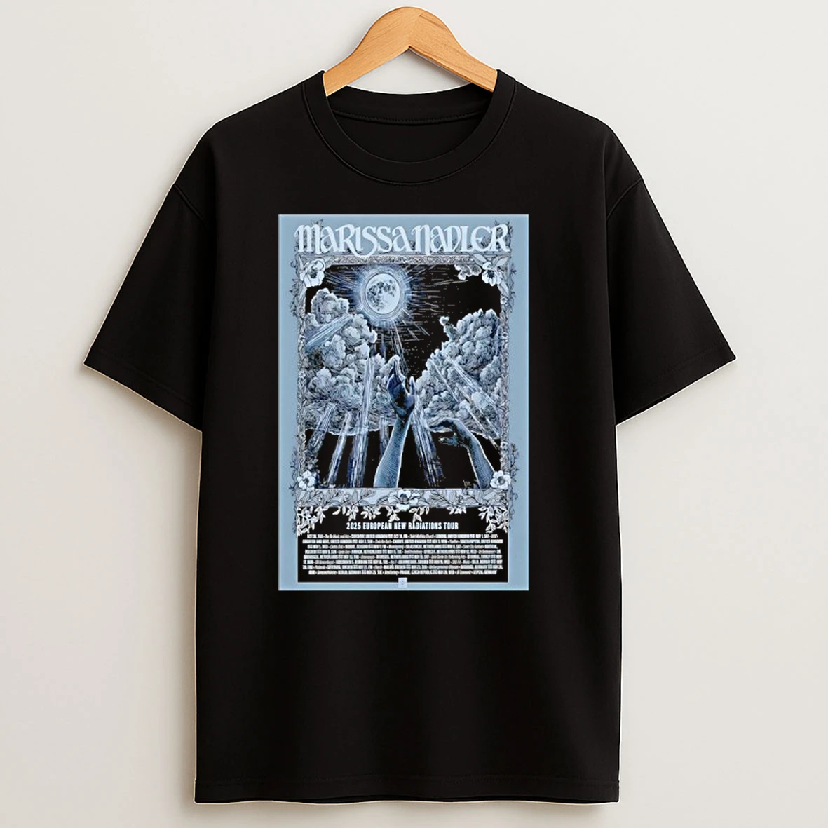 Marissa Nadler 2025 Eu New Radiations Tour T Shirts