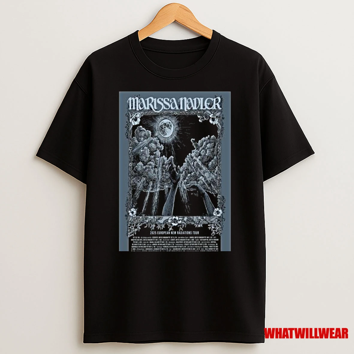 Marissa Nadler 2025 European New Radiations Tour Shirts