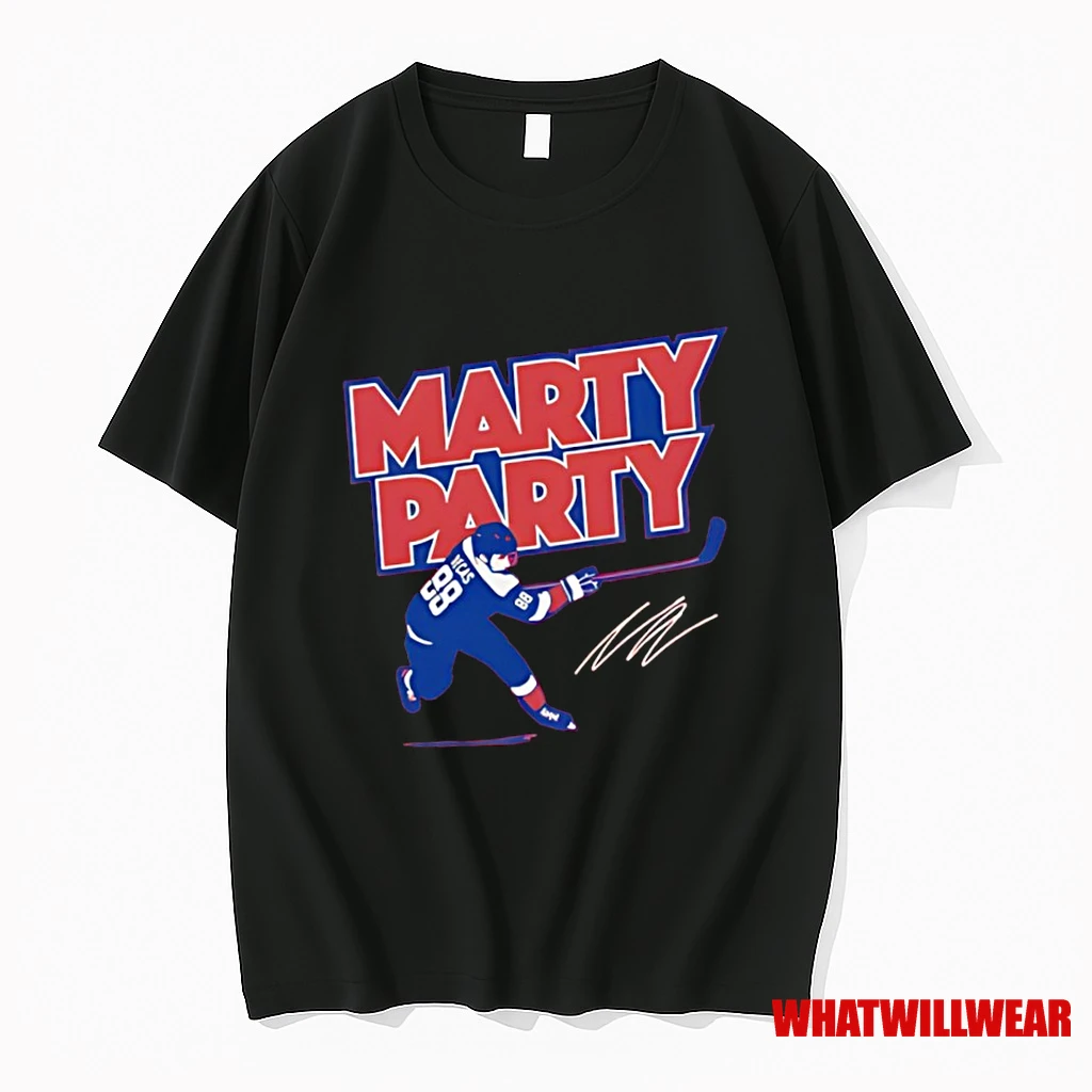 Martin Necas Marty Party Signature Shirts
