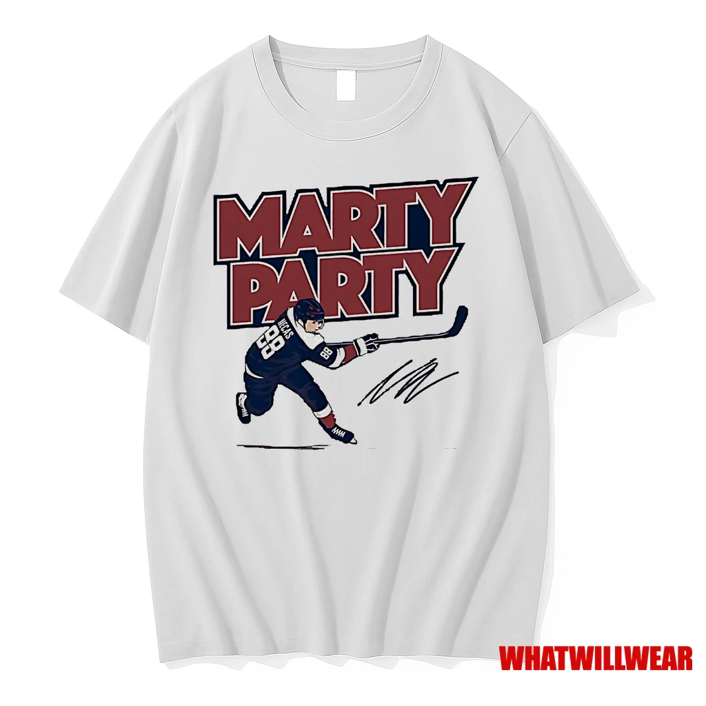 Martin Necas Marty Party Signature Colorado Avalanche Shirts