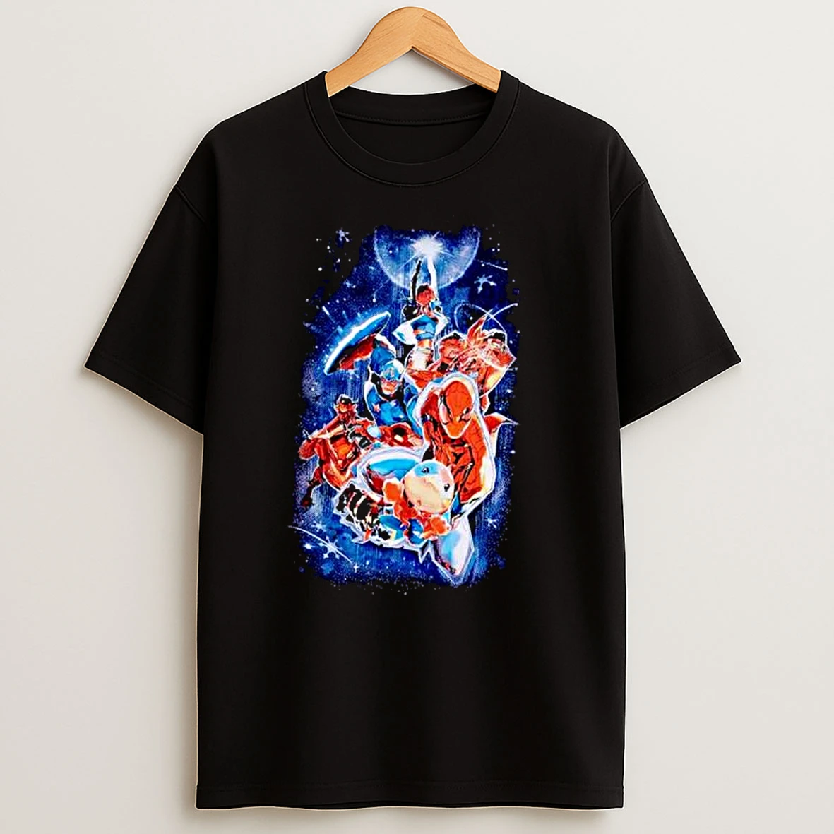 Marvel Rivals Group Art Ornaments T Shirts