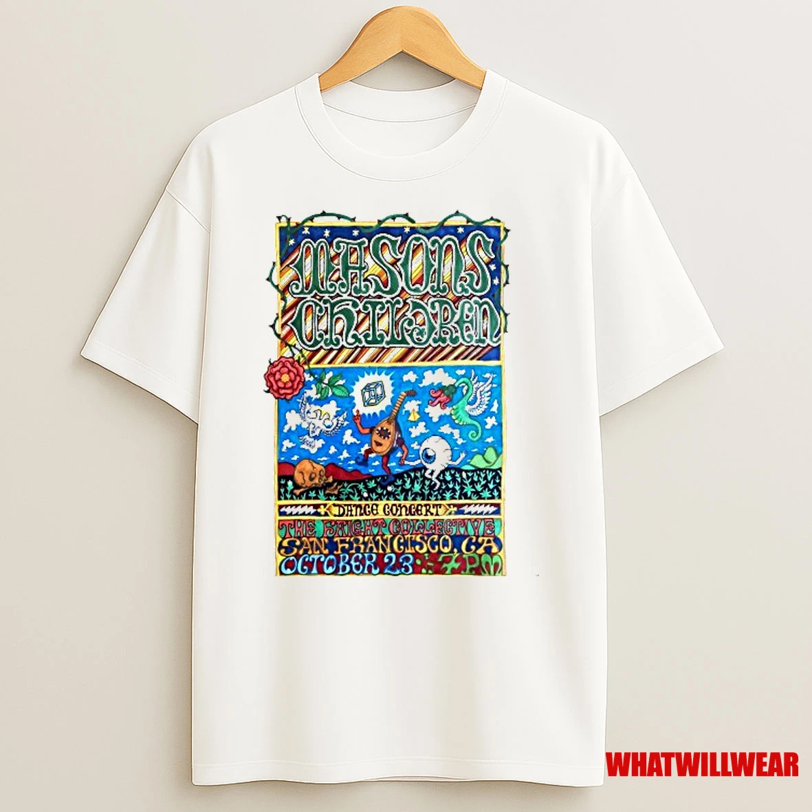 Masons Children Oct 23 2025 San Francisco Tour Shirts