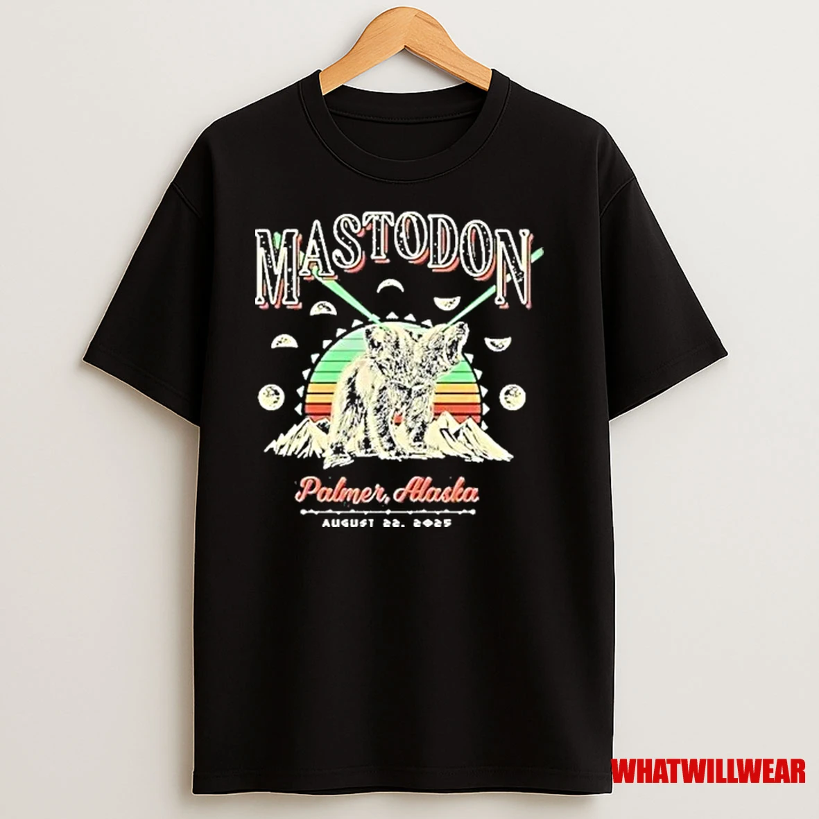 Mastodon Palmer Alaska August 22 2025 Bear Shirts