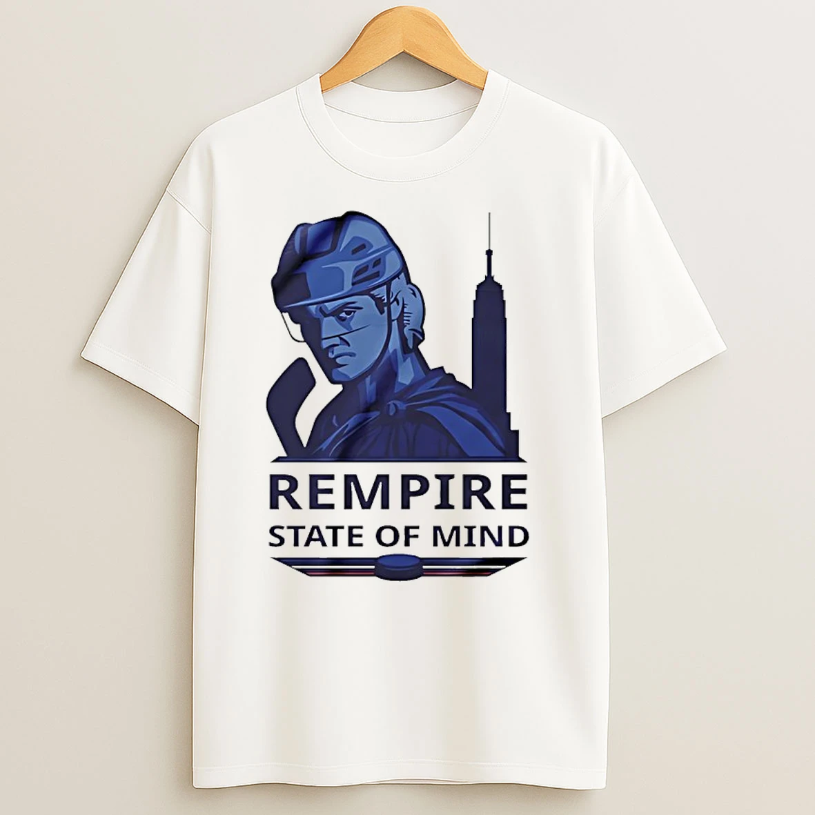 Matt Rempe New York Rangers Rempire State Of Mind T Shirts