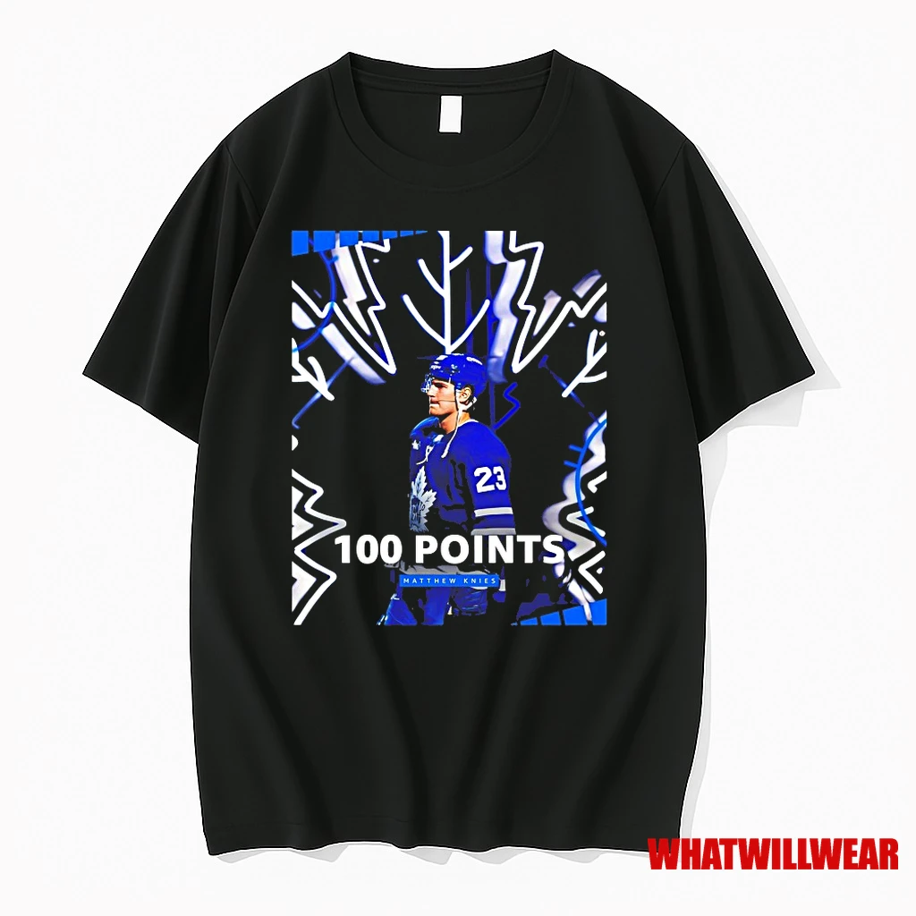 Matthew Knies Toronto Maple Leafs Nhl 100 Points Shirts